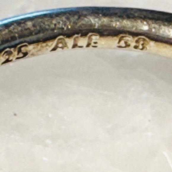 Pandora Petite Circle two tone Ring, Clear Cubic Zirconia - Size 8.5 - Picture 3 of 4